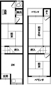 大東市北条７丁目のテラスの画像