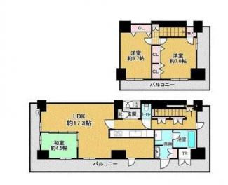 ３ＬＤＫ　間取り図