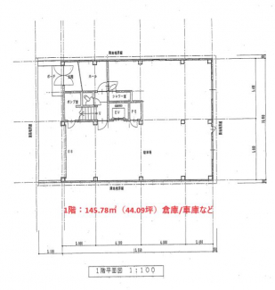 大阪市西淀川区野里１丁目の倉庫の画像