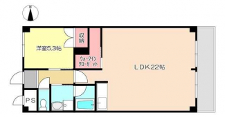 ☆約２２帖のゆったりしたＬＤＫ♪　☆収納豊富♪ウオークインク