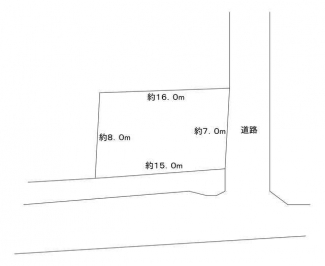 柏原市旭ケ丘２丁目の売地の画像