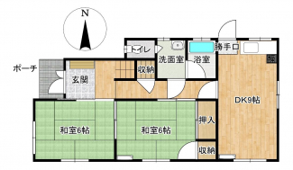 1階間取図