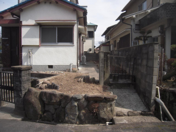 花壇・立水栓有り