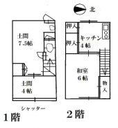 守口市金田町１丁目のテラスの画像