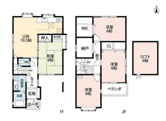 東大阪市布市町４丁目の中古一戸建ての画像