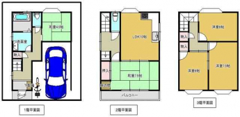 ５ＬＤＫ　間取り図