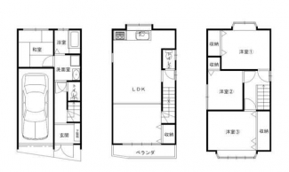 枚方市南中振２丁目の中古一戸建ての画像