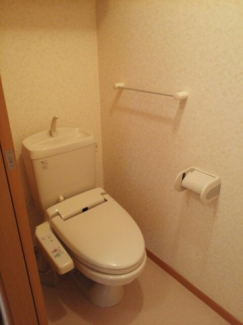 コンパクトで使いやすいトイレです