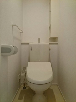 清潔感のあるトイレです