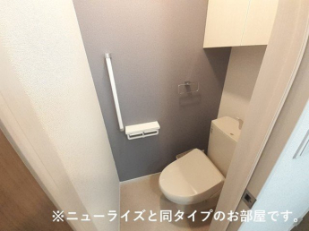 トイレもきれいです