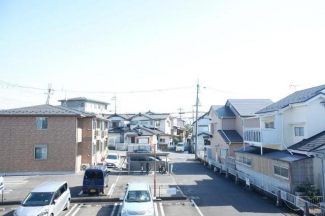 駐車場に車を止められます