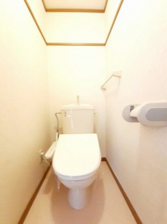 清潔感のあるトイレです