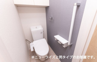 トイレもきれいです