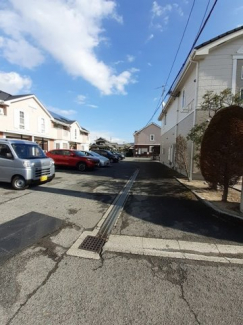 駐車場に車を止められます