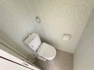 ゆったりとした空間のトイレです