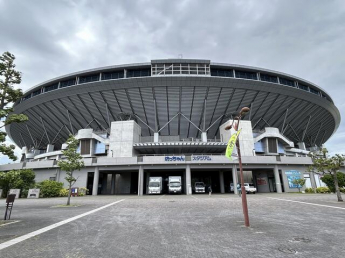 坊っちゃんスタジアムまで300m