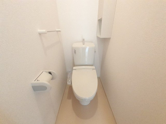 トイレもきれいです