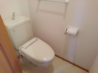 トイレもきれいです