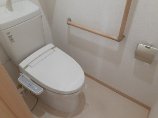 シンプルで使いやすいトイレです