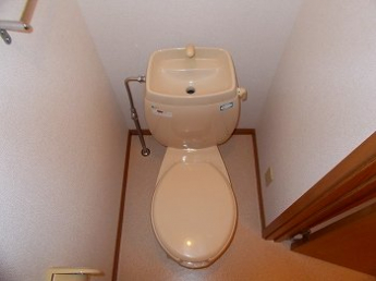 清潔感のあるトイレです