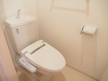 トイレもきれいです