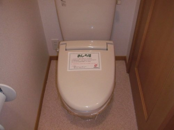 清潔感のあるトイレです