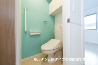 シンプルで使いやすいトイレです