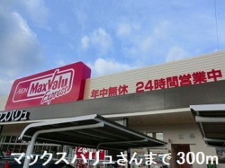 マックスバリュさんまで300m