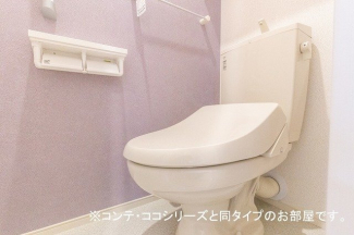 シンプルで使いやすいトイレです