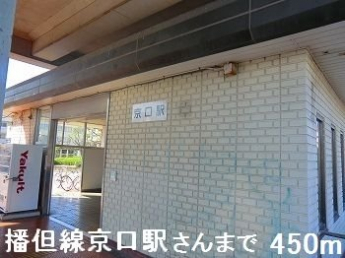 播但線京口駅さんまで450m