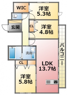 【間取り】