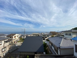 大阪湾が一部、望めます♪