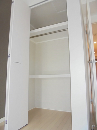 ちょっとした収納スペースも充実しています