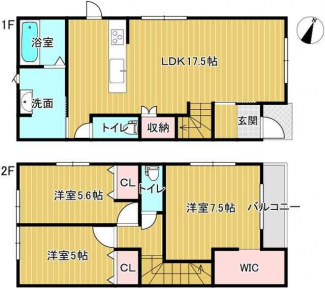 あくまでも完成していませんのでプラン参考図となります。