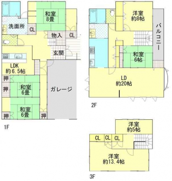 柏原市本郷４丁目中古一戸建ての画像