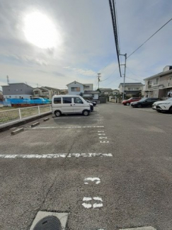 駐車場に車を止められます