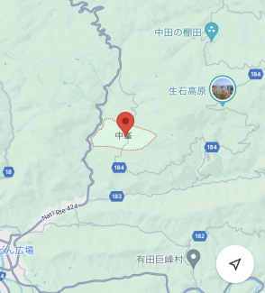 和歌山県有田郡有田川町大字中峯の売地の画像