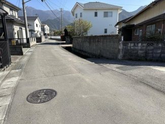 市道と進入路