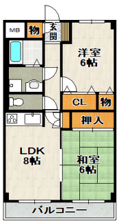 【間取り】