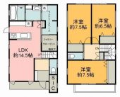 松山市東野３丁目の新築一戸建ての画像