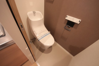 トイレもきれいです