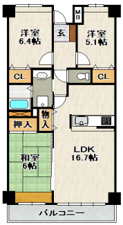 【間取り】