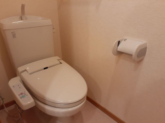 ゆったりとした空間のトイレです