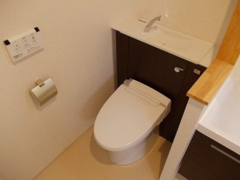 シンプルで使いやすいトイレです