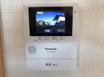 再生機能付のテレビドアホン