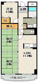 【間取り】
