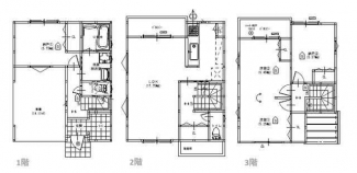 堺市西区神野町三丁　新築一戸建の画像