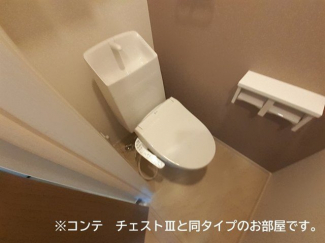 トイレもきれいです