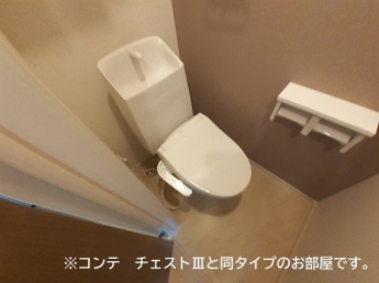 トイレもきれいです