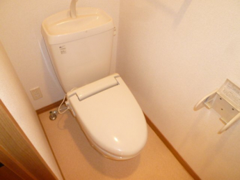 シンプルで使いやすいトイレです